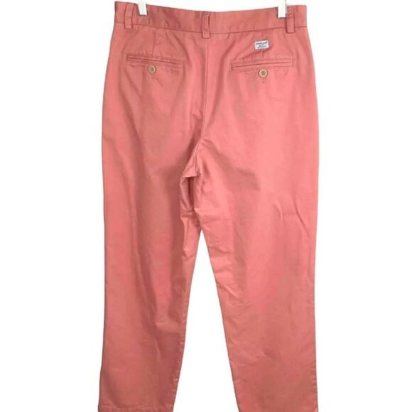 Vineyard Vines Boy Mens Pants Preppy Country Club Golf Flat Front Twill Chino 18 - Picture 2 of 7
